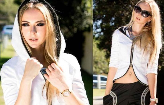 White Zipped Jacket